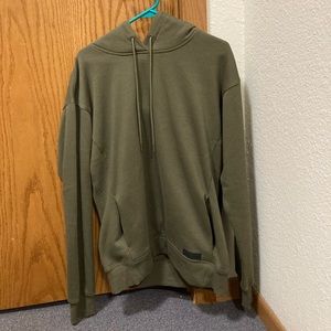 Alphalete Atlas Hoodie M OLIVE NWOT